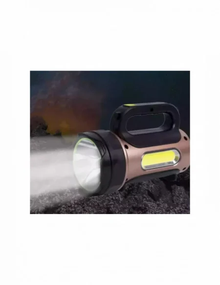 Lanterna portabila cu incarcare solara si USB, HEL-T93, 30W