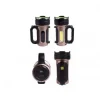 Lanterna portabila cu incarcare solara si USB, HEL-T93, 30W