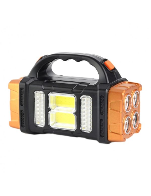 1-13-2.jpeg Lanterna solara Spotlight 38W, acumulator 2400mAh, cu USB si raza lunga de actiune, gold