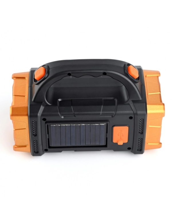 1-13-5.jpeg Lanterna solara Spotlight 38W, acumulator 2400mAh, cu USB si raza lunga de actiune, gold