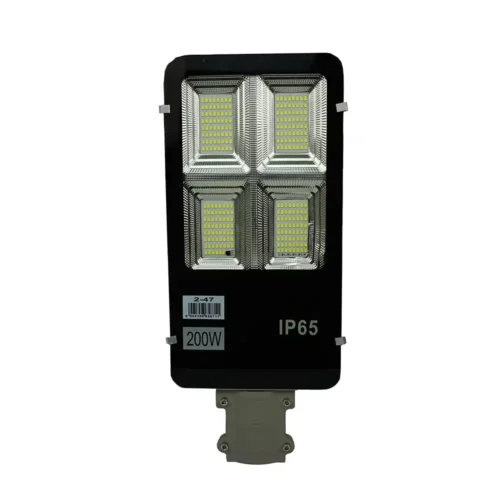 Lampa Solara Stradala LED 200W Cu Telecomanda, suport inclus