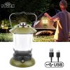 1-29-3.jpeg Lampa solara de camping 6602,TYPE-C Port + Mâner. Lumini de camping cu 2 moduri de luminozitate reglabilă rece/caldă pentru iluminat