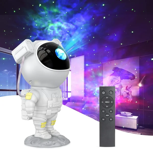 1-88-5.webp Proiector Laser Astronaut cu Joc de Lumini Aurora Boreala si Stele