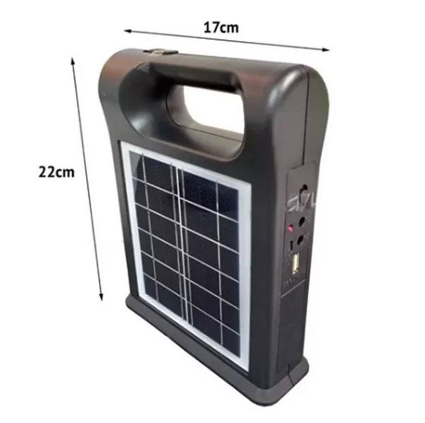 Kit solar camping CCLamp CL-12 cu functie Power Bank 30W si 2 becuri incluse