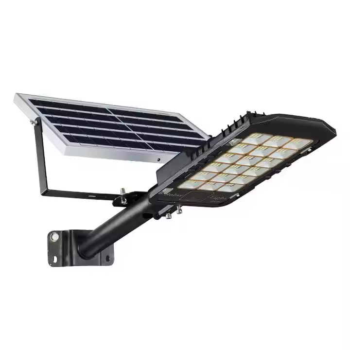 Lampa solara LED 150W, senzor, telecomanda, suport si prindere inclus