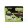 Lampa solara GDPLUS pentru gradina cu LED de perete, senzor de miscare