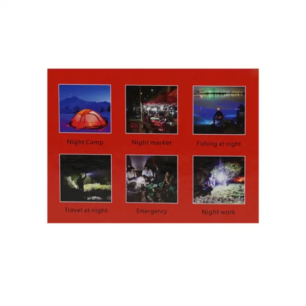 Lampa LED 100W Cu Incarcare Solara, Lanterna