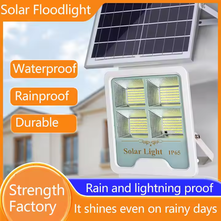 Proiector Solar 400W, IP65, telecomanda, senzor