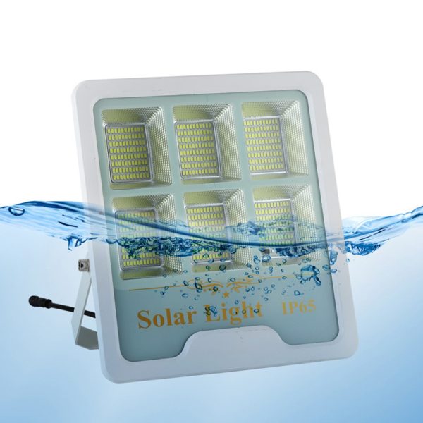 Proiector Solar 400W, IP65, telecomanda, senzor, 768 LED-uri