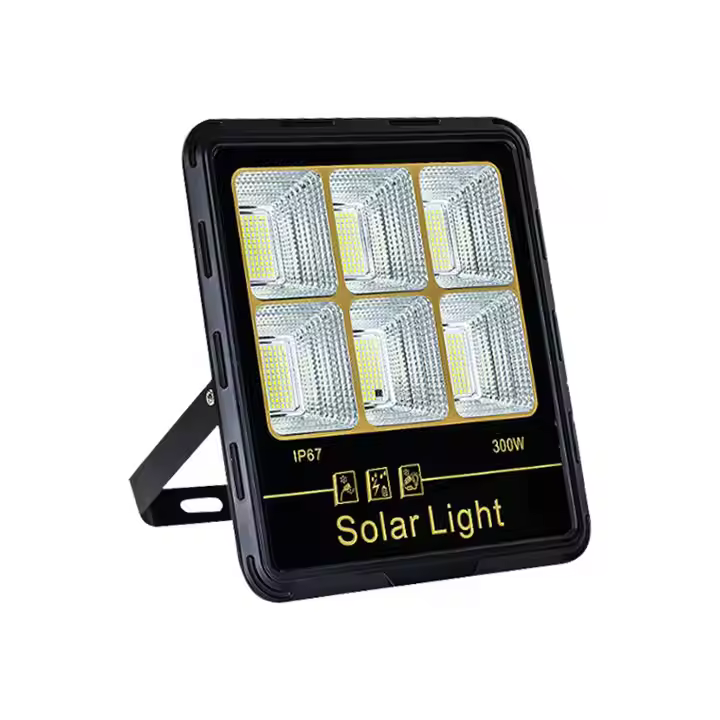4-20 3 Proiector solar LED 300W, senzor , telecomanda, IP67, 546 LED-uri