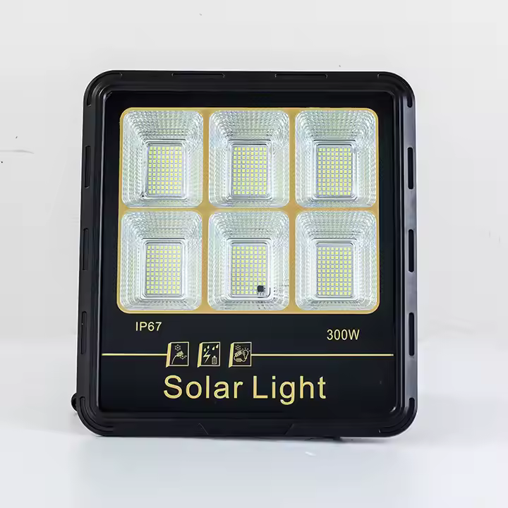 4-20 4 Proiector solar LED 300W, senzor , telecomanda, IP67, 546 LED-uri