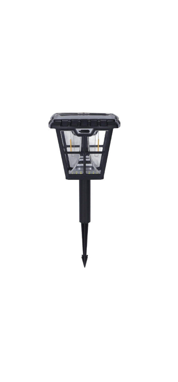 Felinar Solar Versatil cu 3 Moduri de Iluminare LED, Tungsten, RGB, Senzor de Miscare