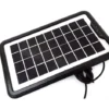Kit Solar Panou Fotovoltaic, GD 8060, Lanterna, 3 Becuri LED, Radio FM, MP3