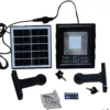 Proiector LED cu panou solar 25W, telecomanda