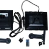 Proiector LED cu panou solar 25W, telecomanda