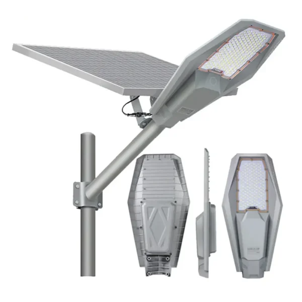 Lampa Solara Stradala LED 200W, telecomanda, suport inclus