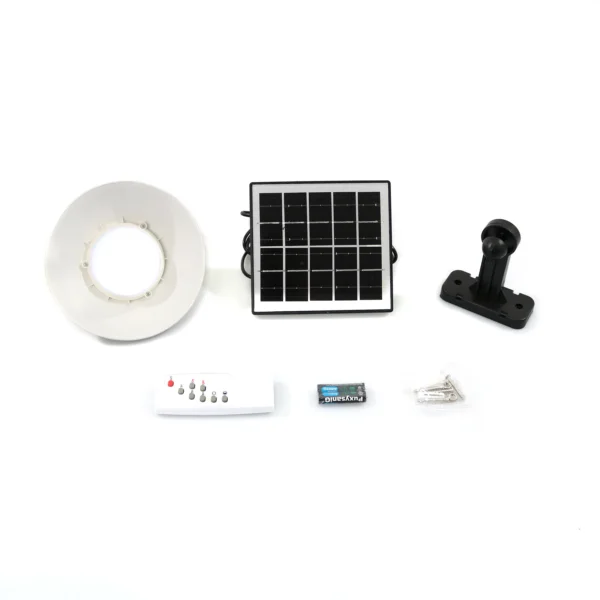 Lampa solara de perete GDPLUS cu telecomanda, senzor, GD-8620