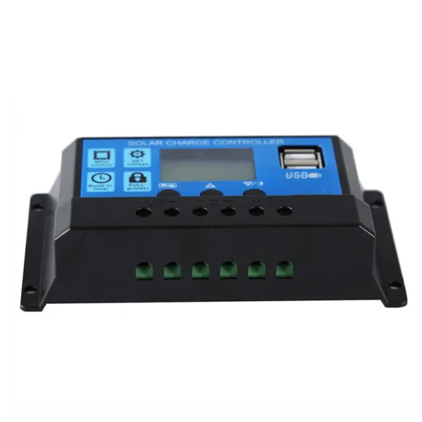 Regulator Controler Solar Smart PWM 20A 12V24V, 2x USB, LCD