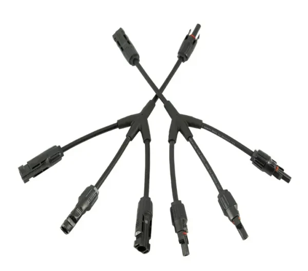 Conector Solar Fotovoltaic Ramura Y, 3 PINI (MC4 Y)