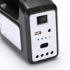 Kit GD-7COB, Panou Solar, 3 Becuri, Lanterna, USB, Reincarcare telefon, Negru