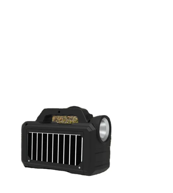 Hfc54e9dc673e4939b766d0633c7dbc6cJ.jpg_960x960.webp Kit Portabil GD, Panou Solar, 2 Becuri LED, Incarcator, Lanterna, USB