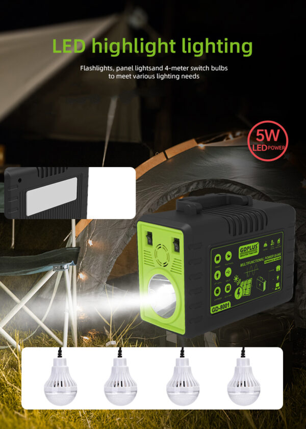 Hfe5987c532894854b904ddf03047f235u.jpg Kit Solar Portabil, Lanterna, 3 Becuri LED, Incarcare Telefon, USB