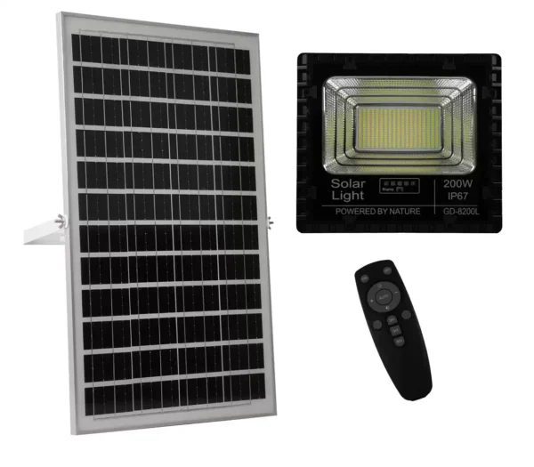 Proiector Solar LED 200W cu Telecomanda