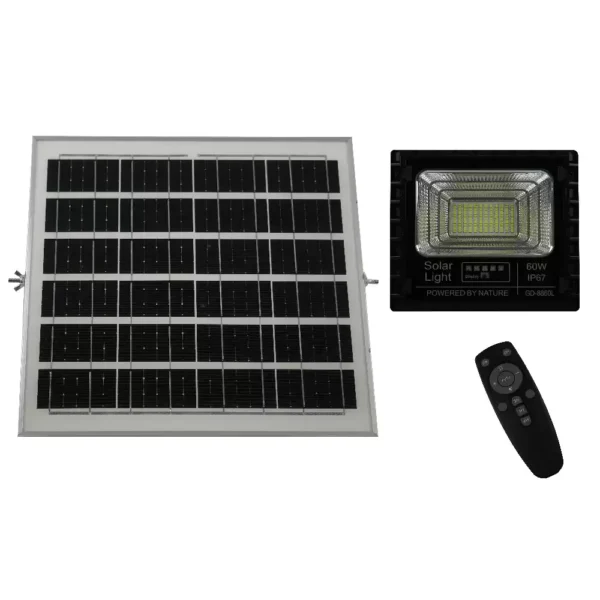 Proiector Solar LED 60W cu Telecomanda
