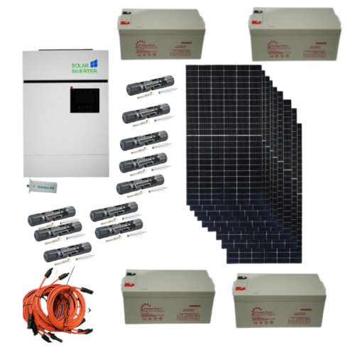 Kit Solar 5 kW Off Grid