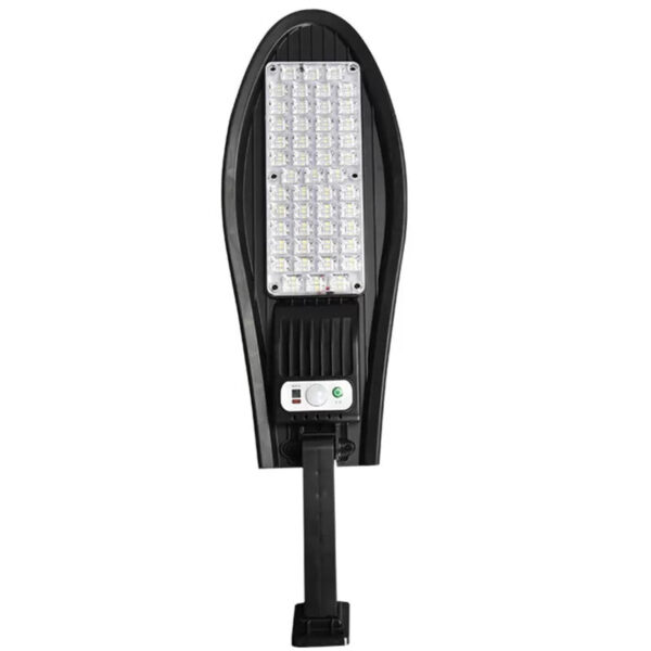 Lampa Solara W 778A, perete, stradala, LED, dreptunghi, senzor de miscare, suport inclus