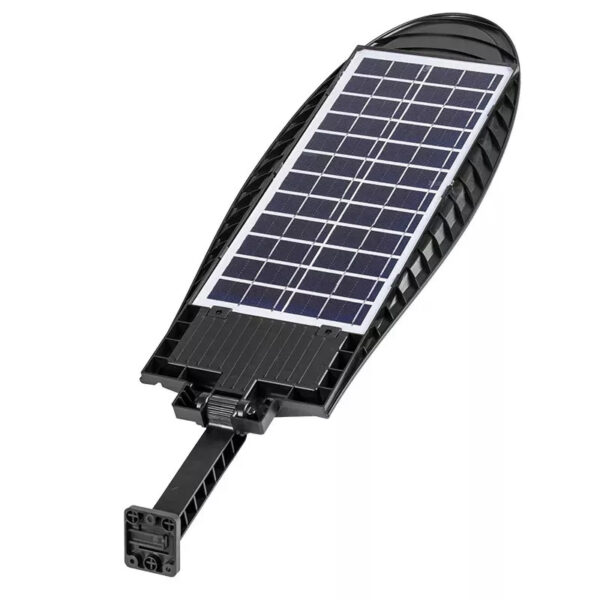 Lampa Solara W 778A, perete, stradala, LED, dreptunghi, senzor de miscare, suport inclus