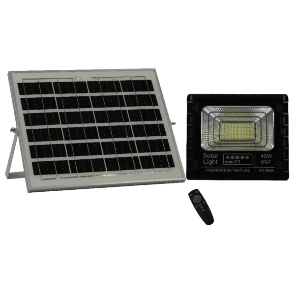 Proiector Solar LED 40W cu Telecomanda