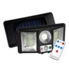 Proiector solar LED Vikaro 2400mAh 2W, senzor, telecomanda