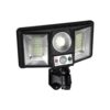 Proiector solar LED Vikaro 2400mAh 2W, senzor, telecomanda