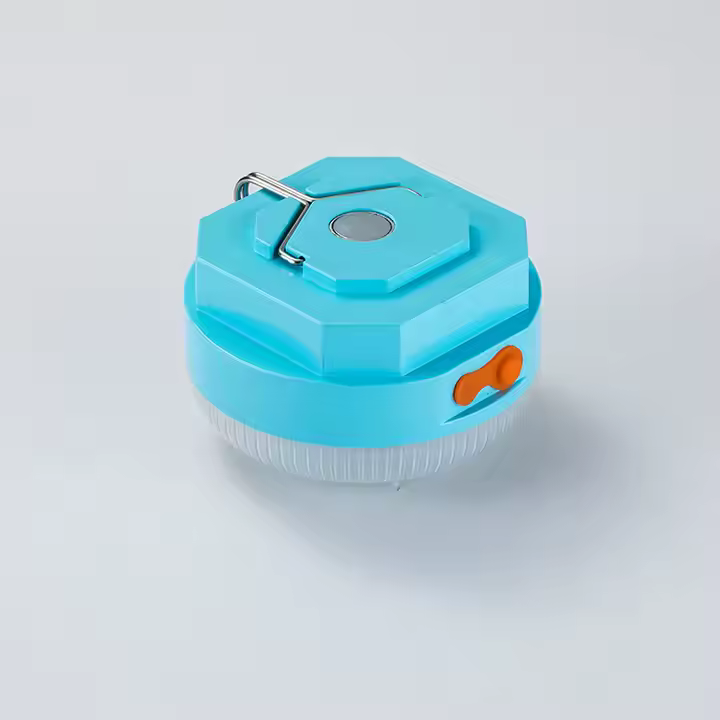 Bec portabil 100W pentru camping, cu incarcare USB si 3 moduri de lumina