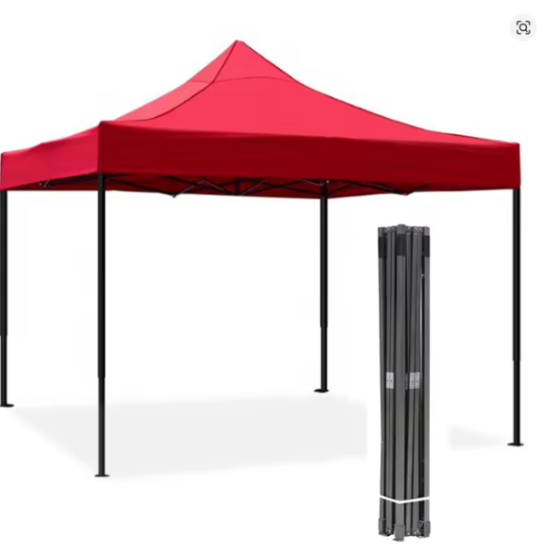 Cort tip Pavilion 3x3m , Prelata Impermeabila, Pliabil, Structura Metalica Solida, Pentru Curte, Gradina, Evenimente