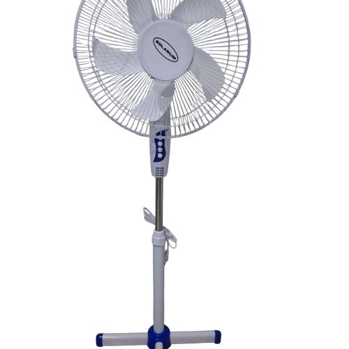 VENTILATOR 4 Ventilator cu picior, 40 W, ALB, diametru 40 cm, PACHET 4 BUCATI